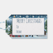 かわいいつるムースのオーナメント ギフトタグ (裏面横)