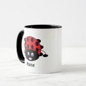 かわいいてんとう虫のマグ マグカップ (正面左)