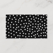 かわいいてんとう虫の女の子のお母さんカード コーリングカード (裏面)