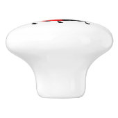 かわいいてんとう虫の漫画 セラミックノブ (側面)