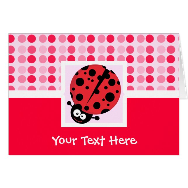 かわいいてんとう虫 (正面横)