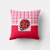 かわいいてんとう虫 クッション (裏面)