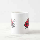 かわいいてんとう虫 コーヒーマグカップ (中央)