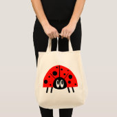 かわいいてんとう虫 トートバッグ (正面(商品))