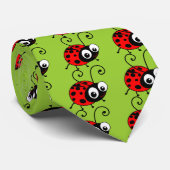 かわいいてんとう虫 ネクタイ (ロール)