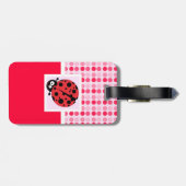 かわいいてんとう虫 ラゲッジタグ (裏面横)
