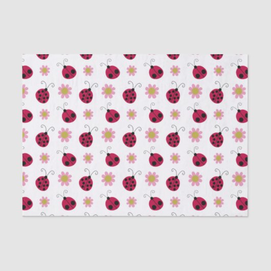 かわいいてんとう虫 薄葉紙 (正面)