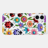かわいいてんとう虫 iPhoneケース (裏面横)
