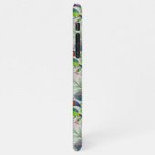 かわいいとり トゥカン鳥, Everybirdy パターン, 水彩画 iPhoneケース (左側)