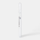 かわいいと呼ばないで | 猫の顔 iPhone 16ケース (左側面)