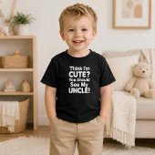 かわいいと思ってる?おじさんを見てよ トドラーTシャツ
