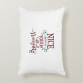 **かわいいと「ちょっぴり」セクシー** アクセントクッション (正面(垂直))