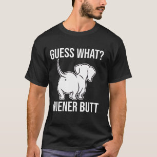かわいいなんだろう?ダックスフンド お尻 ウィーンダッグ ドックス 愛好家 Tシャツ