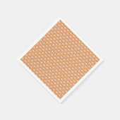 かわいいにぎり寿司のシームレスパターン スタンダードカクテルナプキン (角)