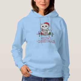 かわいいにゃんクリスマスコット パーカ