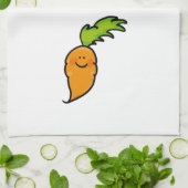 かわいいにんじん キッチンタオル (折り畳み)