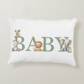 かわいいぬいぐるみ 赤ちゃん アクセントクッション (裏面)