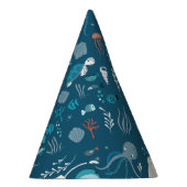 かわいいのかわいいシロクジラと海の生活。 パーティーハット (右)