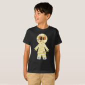 かわいいのかわいいミイラハロウィン Tシャツ (正面フル)