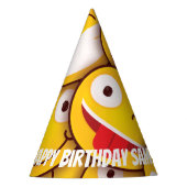 かわいいのかわいい絵文字絵文字誕生日。 パーティーハット (正面)