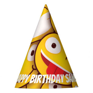 かわいいのかわいい絵文字絵文字誕生日。 パーティーハット