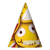 かわいいのかわいい絵文字絵文字誕生日。 パーティーハット (左)