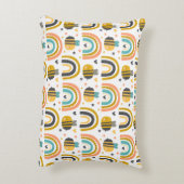 かわいいのまわりにと虹のパターン アクセントクッション (裏面(縦))