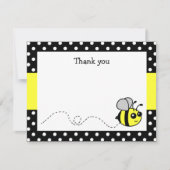 かわいいのまわりにの黄色の平たい箱はメッセージカード感謝していしています ノートカード (正面)