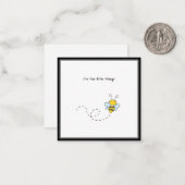 かわいいのまわりにサンキューミニノートカード ノートカード (正面/裏面インサイチュ)