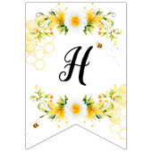 かわいいのまわりにハッピーバースデー バンティングフラッグ (第2の旗)