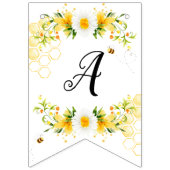 かわいいのまわりにハッピーバースデー バンティングフラッグ (第3の旗)