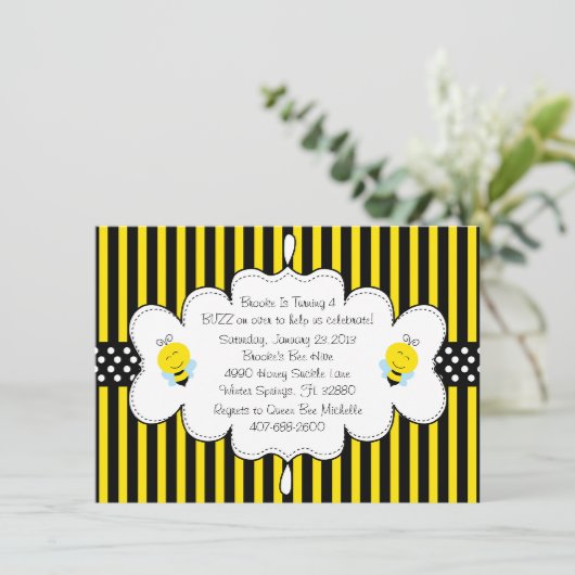 かわいいのまわりに招待状 招待状 (スタンド正面)