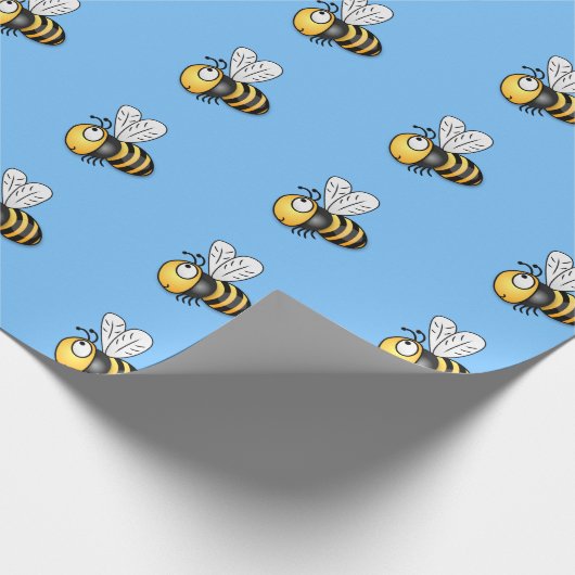 かわいいのまわりに漫画イラストレーション ラッピングペーパー (角)