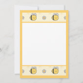 かわいいのまわりに男の子の子の赤ちゃんシャワー サンキューカード (裏面)