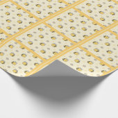 かわいいのまわりに男の子の子の赤ちゃんシャワー ラッピングペーパー (角)