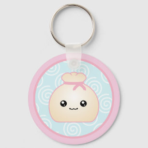 かわいいのゆで団子Keychain キーホルダー