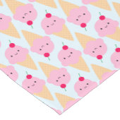 かわいいのアイスクリームコーン ショートテーブルランナー (コーナー)