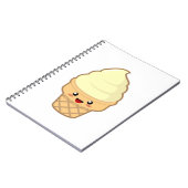 かわいいのアイスクリーム ノートブック (左側)