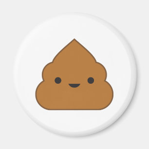 かわいいのウンチの冷蔵庫用マグネット マグネット