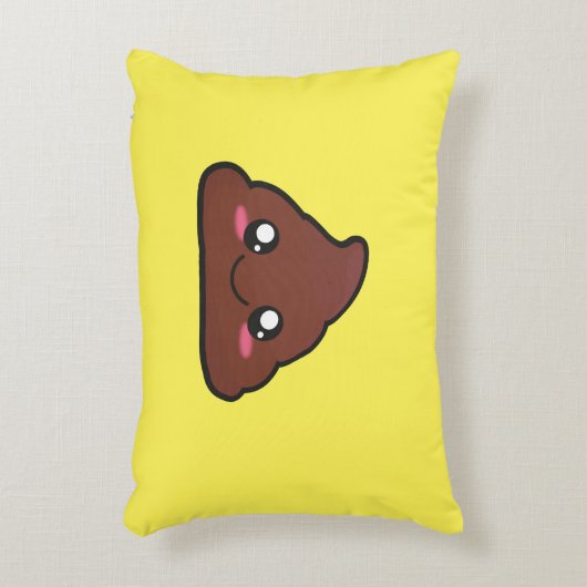 かわいいのウンチの枕 アクセントクッション (正面(垂直))