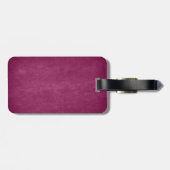 かわいいのカップケーキを持つかわいい子猫猫 ラゲッジタグ (裏面横)