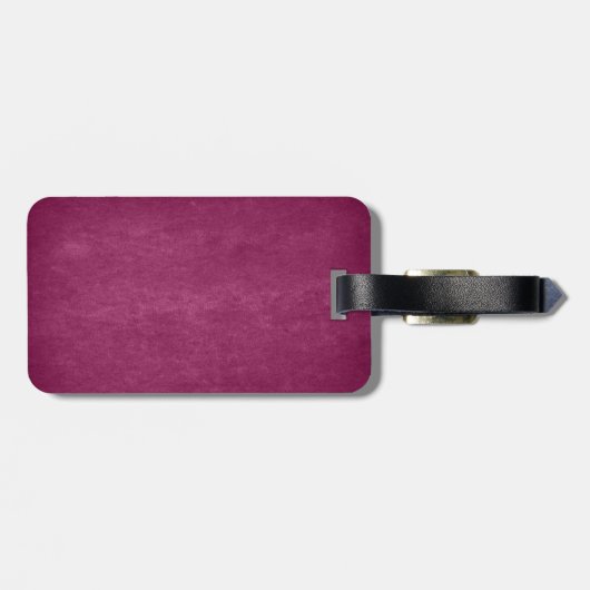 かわいいのカップケーキを持つかわいい子猫猫 ラゲッジタグ (裏面横)