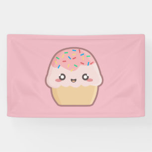 かわいいのカップケーキ 横断幕