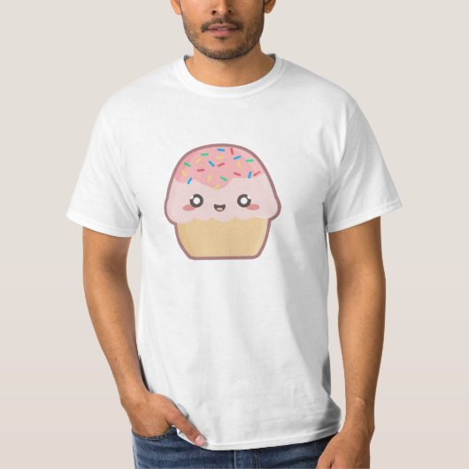 かわいいのカップケーキ Tシャツ (正面)