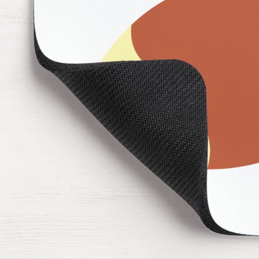 かわいいのキツネのマウスのマット マウスパッド (コーナー)