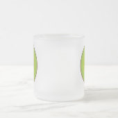 かわいいのキーウィ フロストグラスマグカップ (中央)