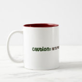 かわいいのコーヒー・マグ ツートーンマグカップ (左)