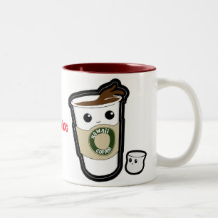 かわいいのコーヒー・マグ ツートーンマグカップ