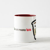 かわいいのコーヒー・マグ ツートーンマグカップ (中央)