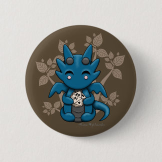 かわいいのサイコロのドラゴンボタンPin 缶バッジ